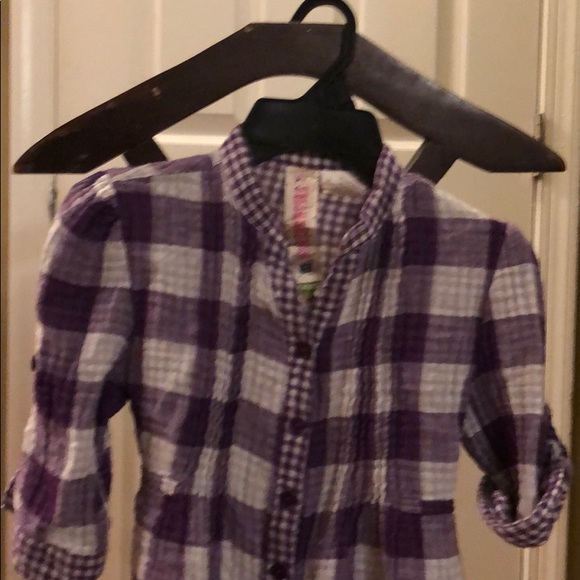 CUTE! GIRLS SHIRTDRESS - Picture 3 of 8